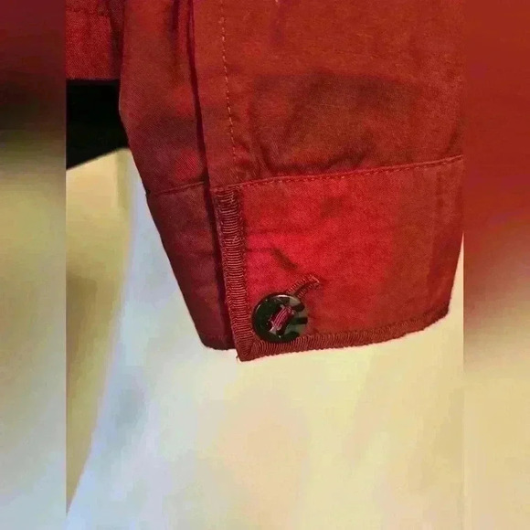 Croft & Barrow Burgundy Jacket with Pockets - Size S - Picture 3 of 4
